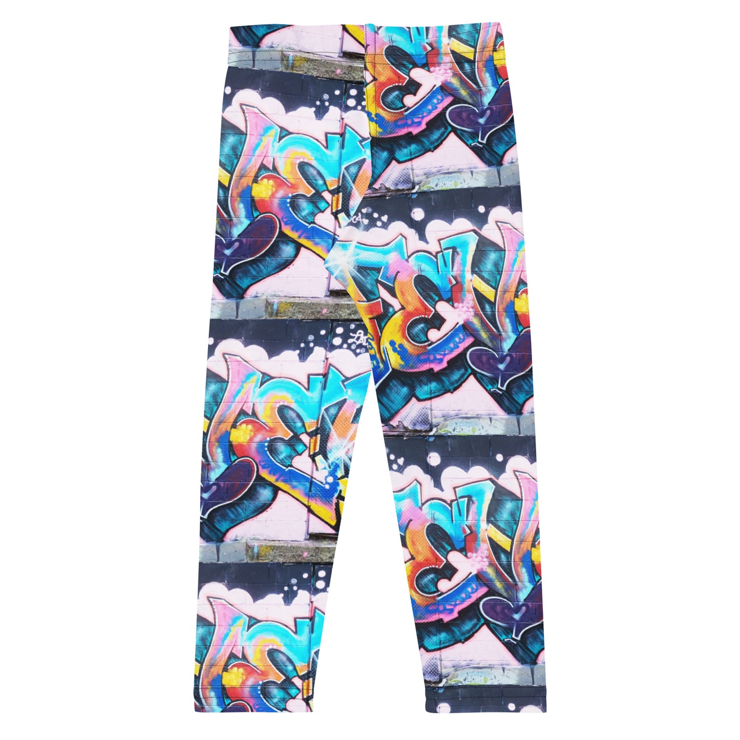 Girls Leggings 2T-7 - Summer Graffiti Fun