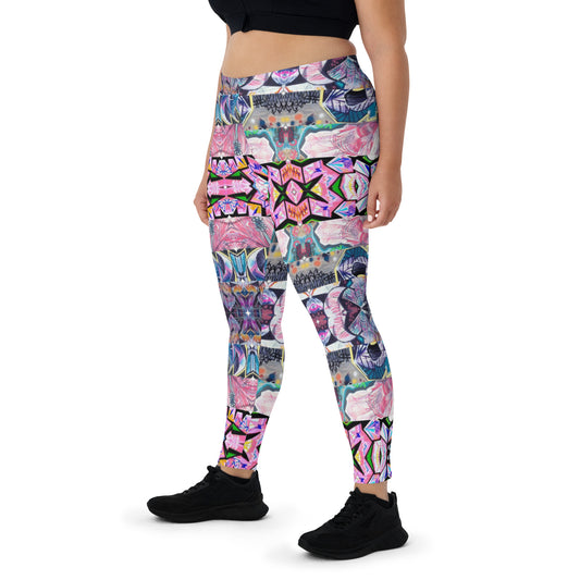 Leggings - Girly Graffiti