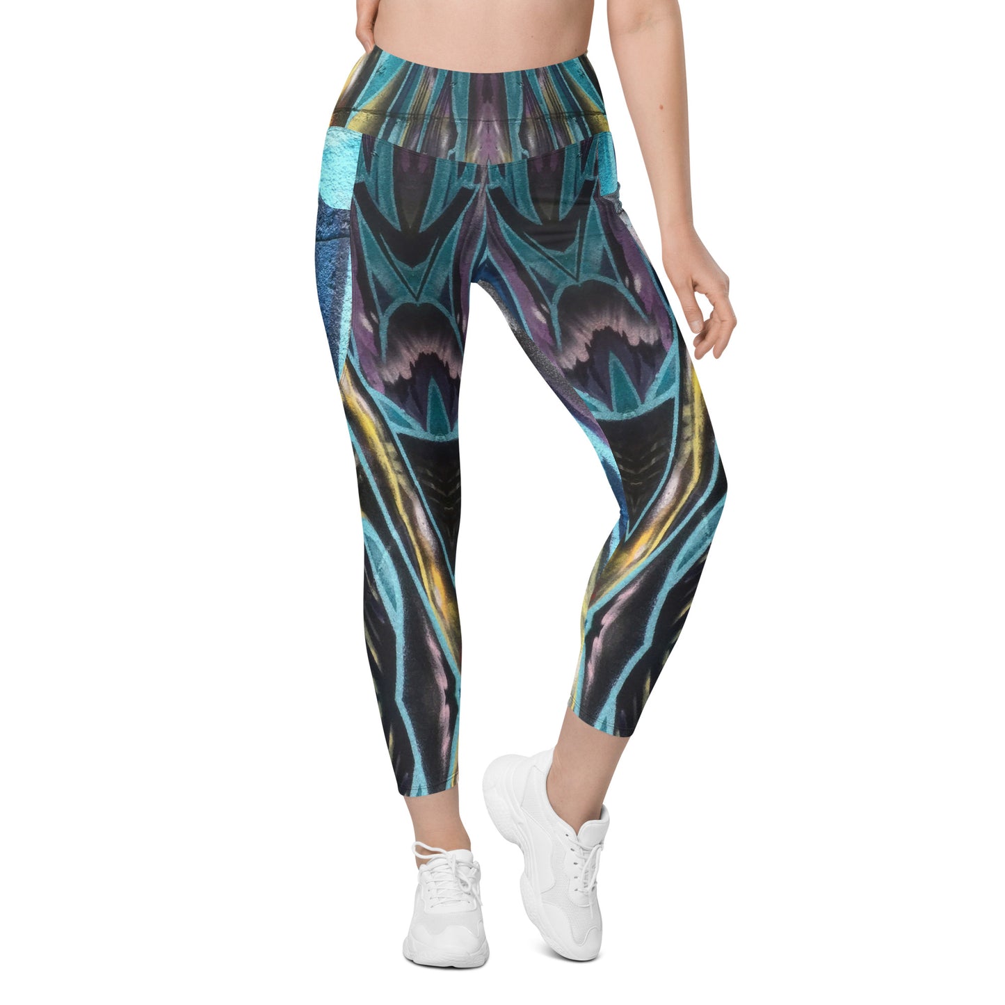 Leggings with pockets - Cosmic