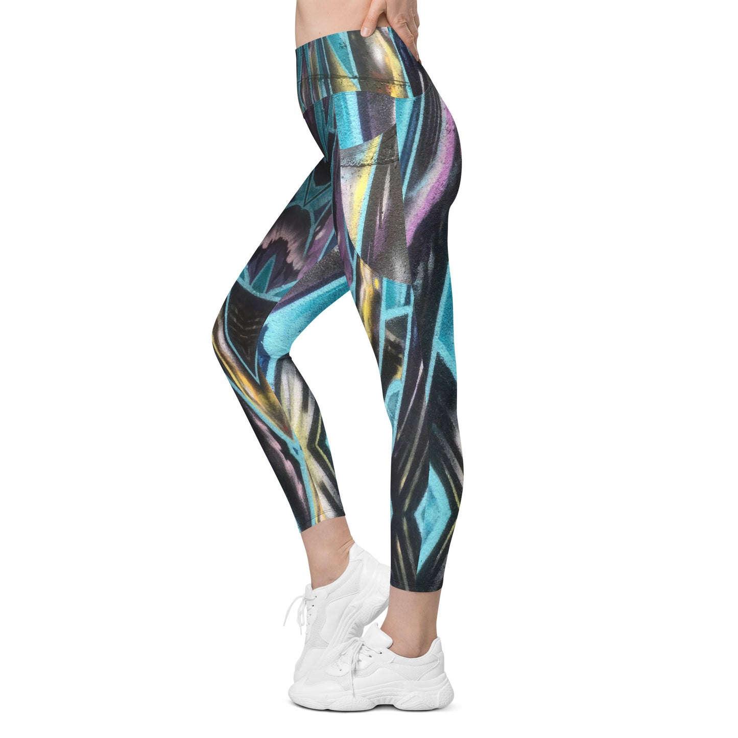 Leggings with pockets - Cosmic