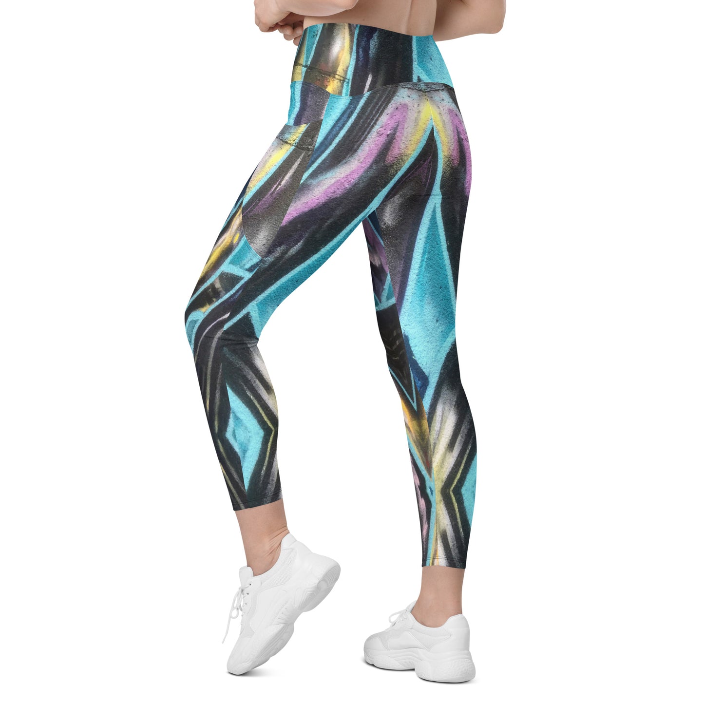 Leggings with pockets - Cosmic