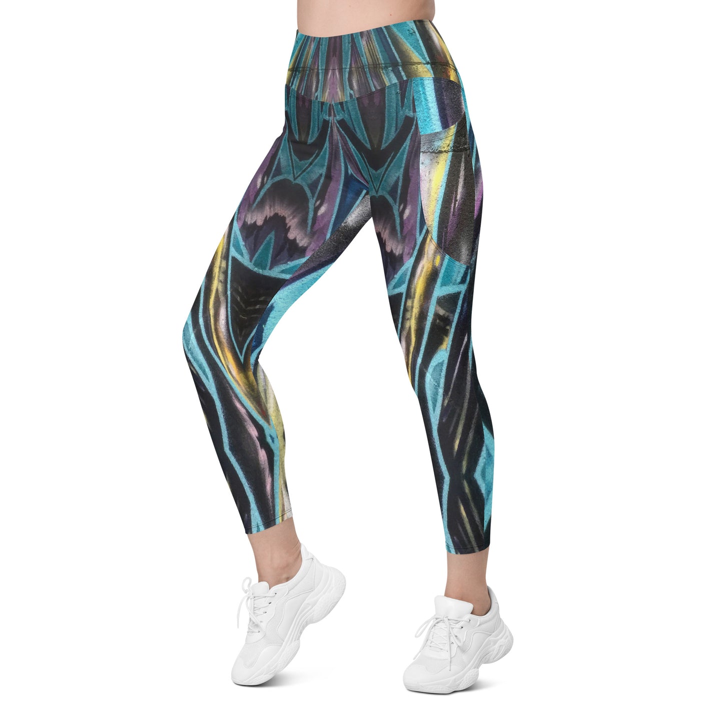 Leggings with pockets - Cosmic