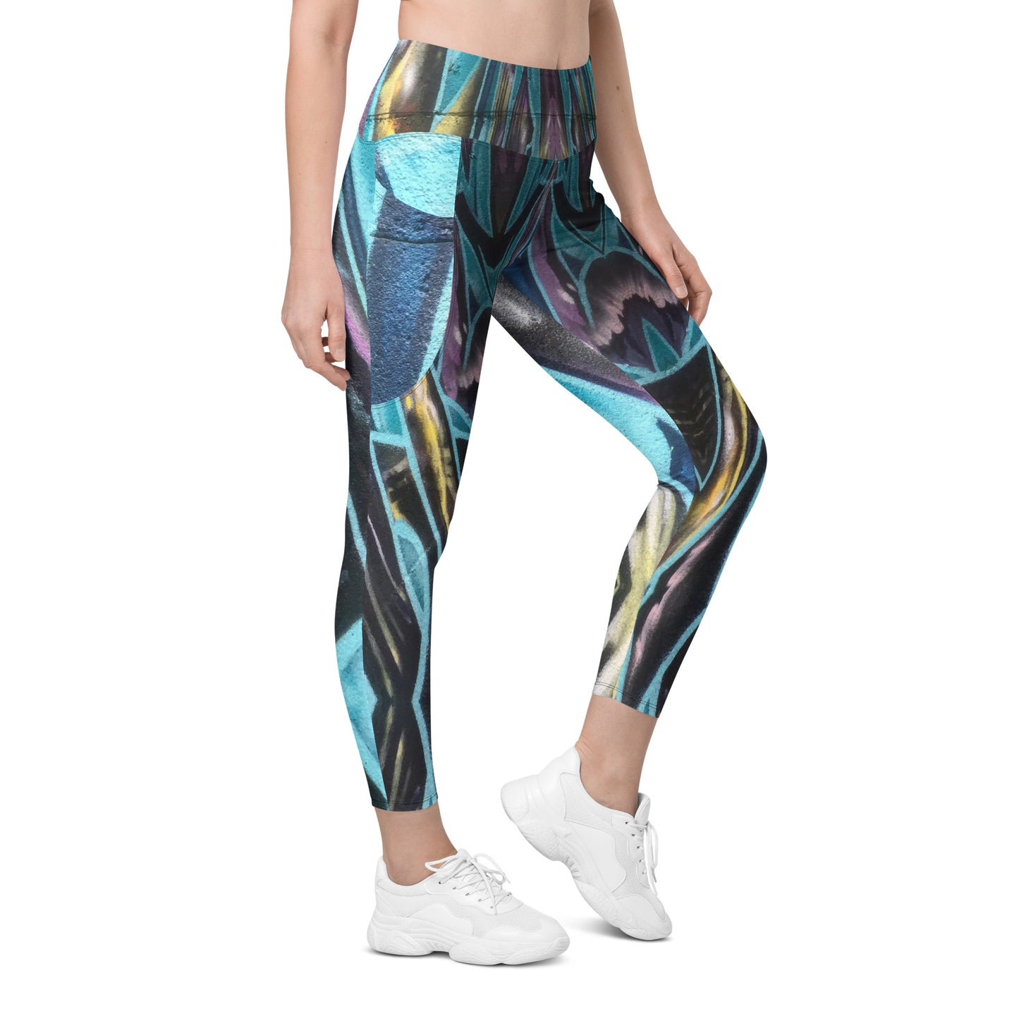 Leggings with pockets - Cosmic