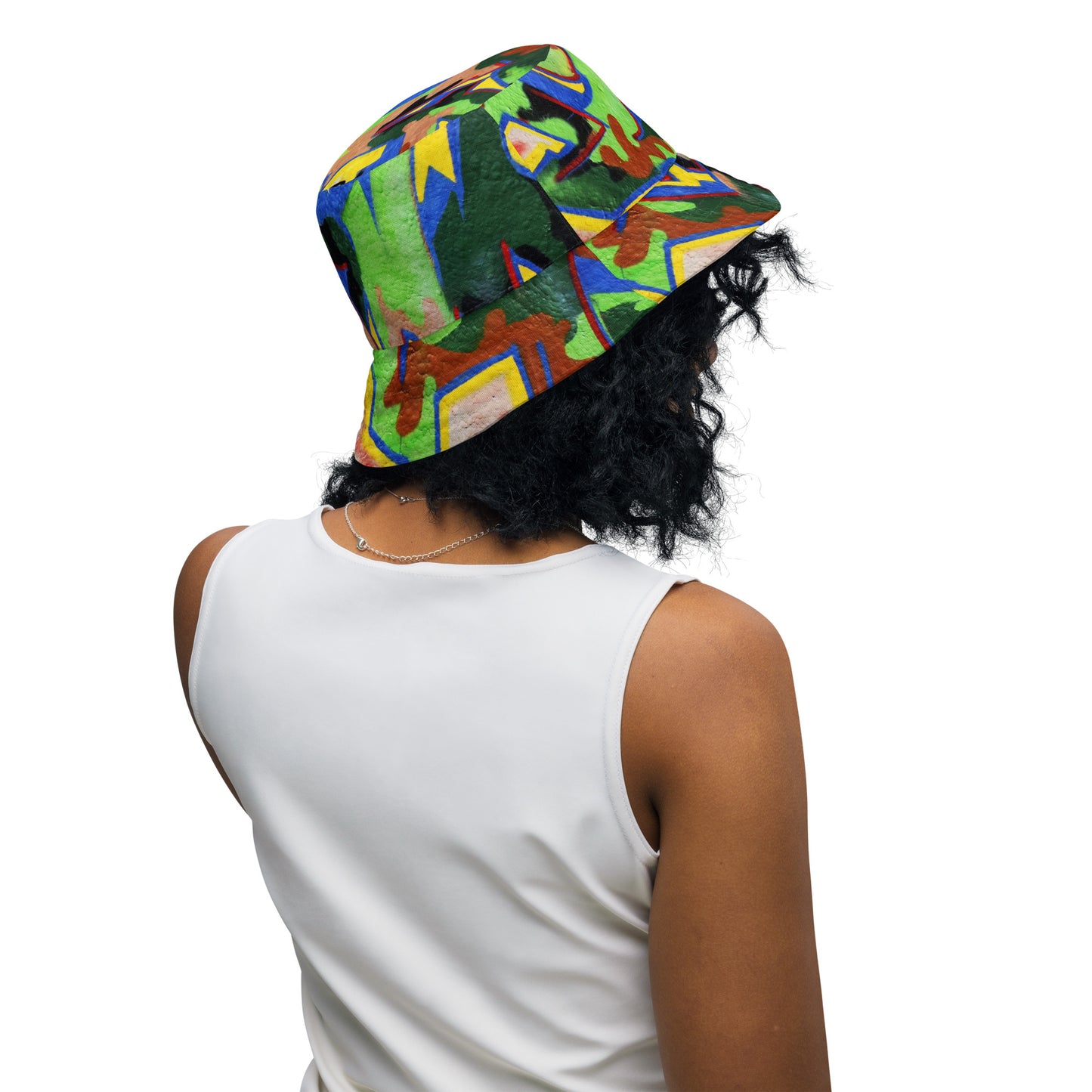 Reversible bucket hat- Camouflage