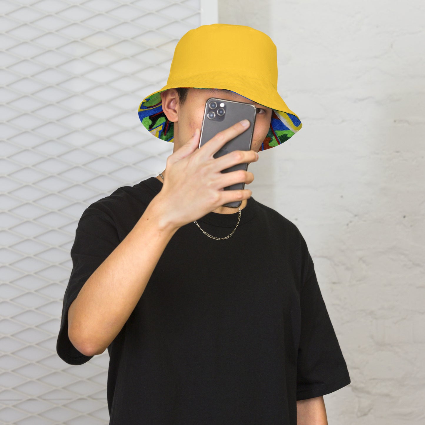 Reversible bucket hat- Camouflage