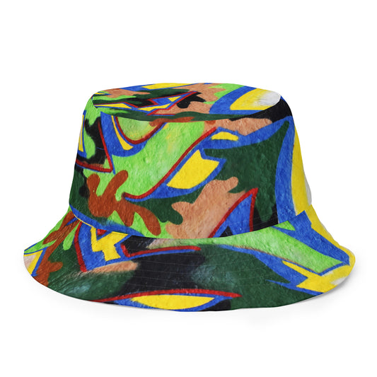 Reversible bucket hat- Camouflage